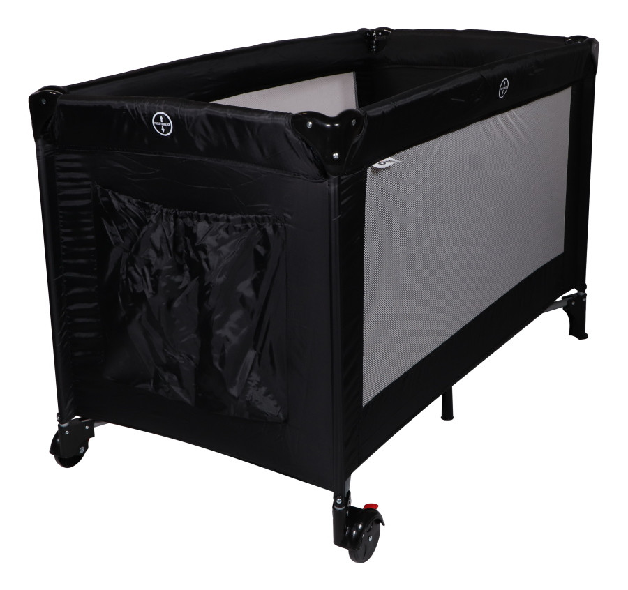 Ding Deluxe Black Campingbedje incl. Bodemverhoger