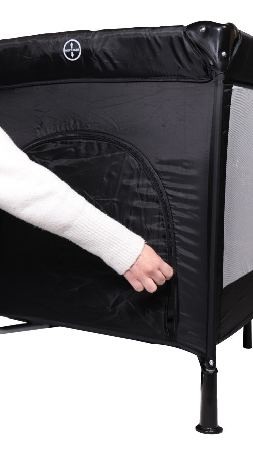 Ding Deluxe Grey Campingbedje incl. Bodemverhoger