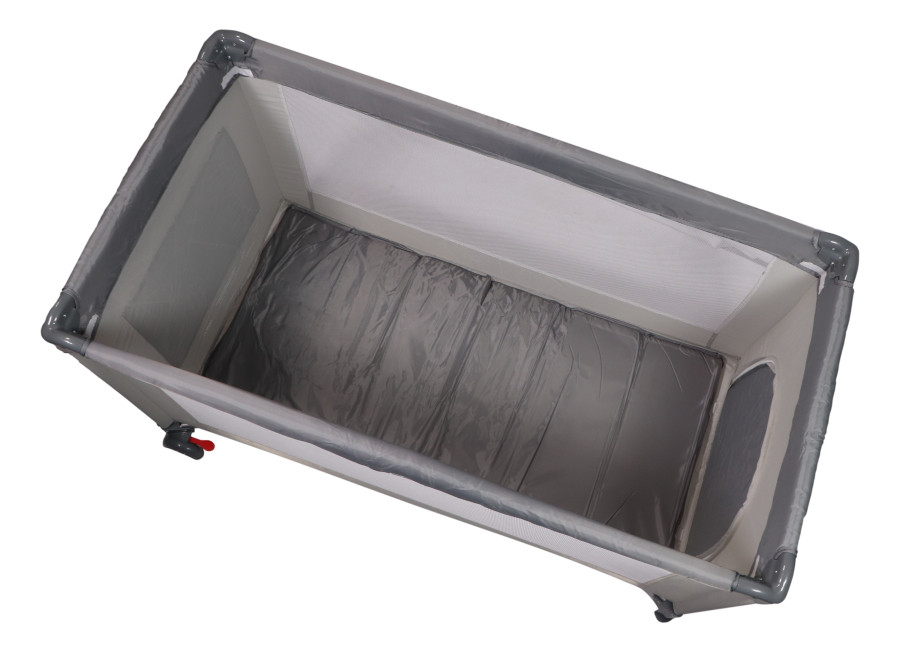Ding Deluxe Grey Campingbedje incl. Bodemverhoger
