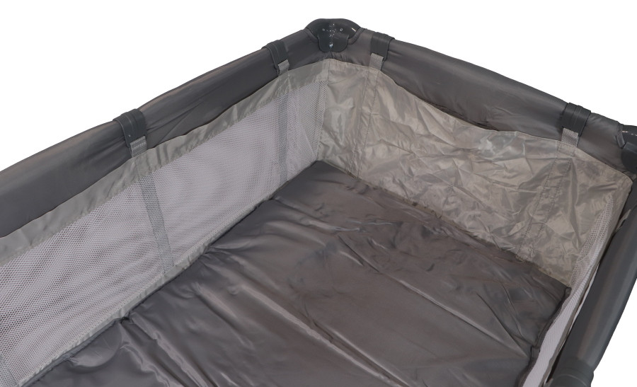 Ding Deluxe Grey Campingbedje incl. Bodemverhoger