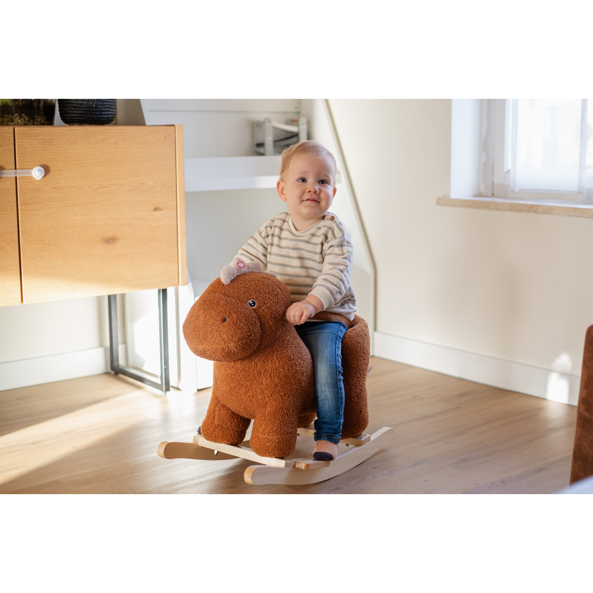 MamaLoes Dino Daan Bouclé Hobbeldier