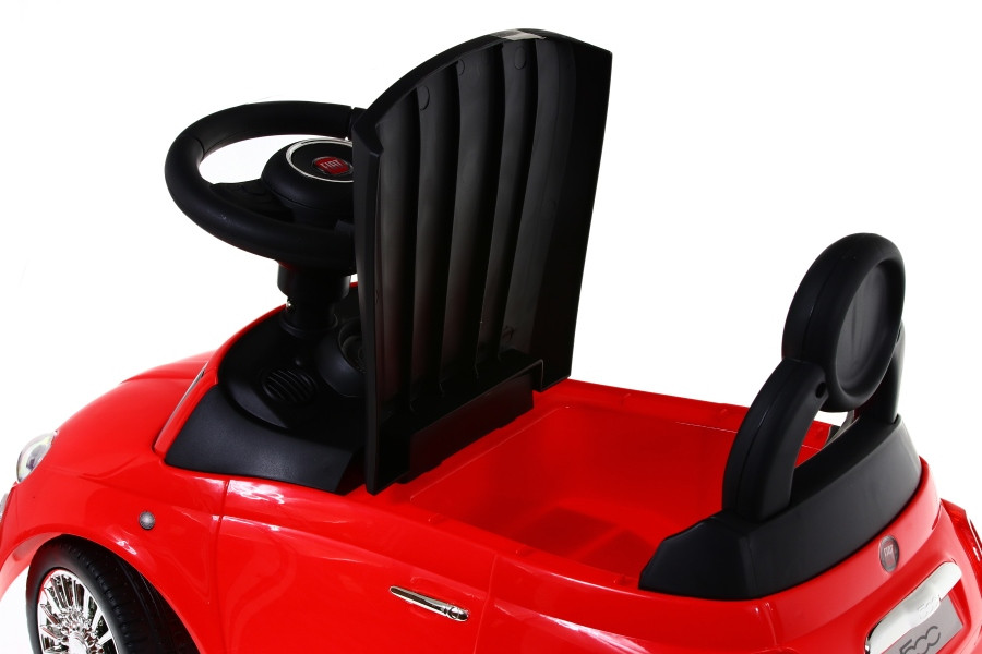 Eco Toys Fiat 500 Blauw Loopauto