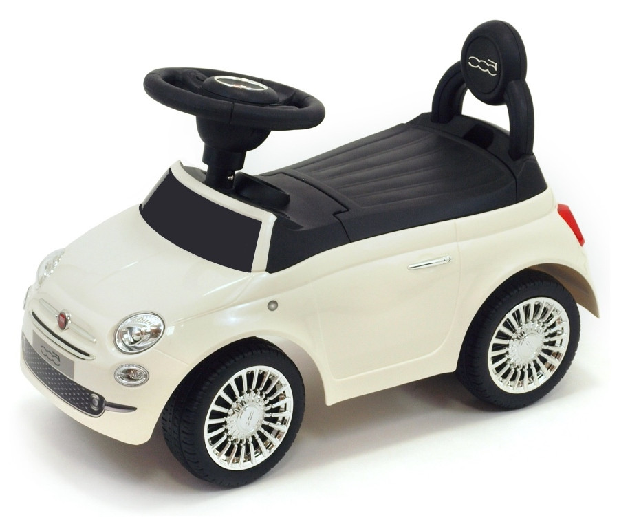Eco Toys Fiat 500 Wit Loopauto