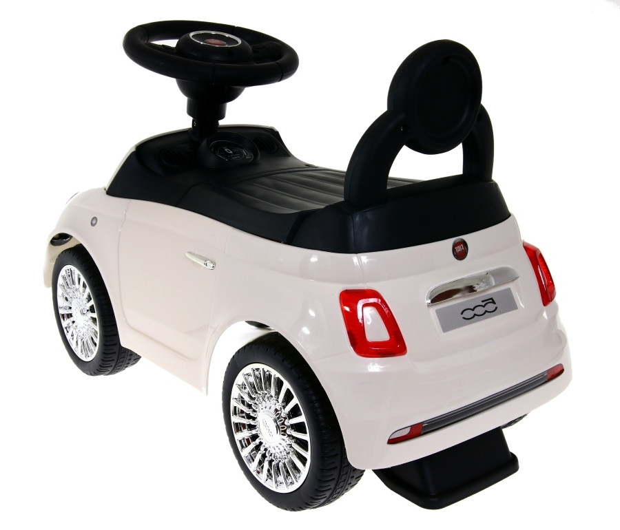 Eco Toys Fiat 500 Wit Loopauto