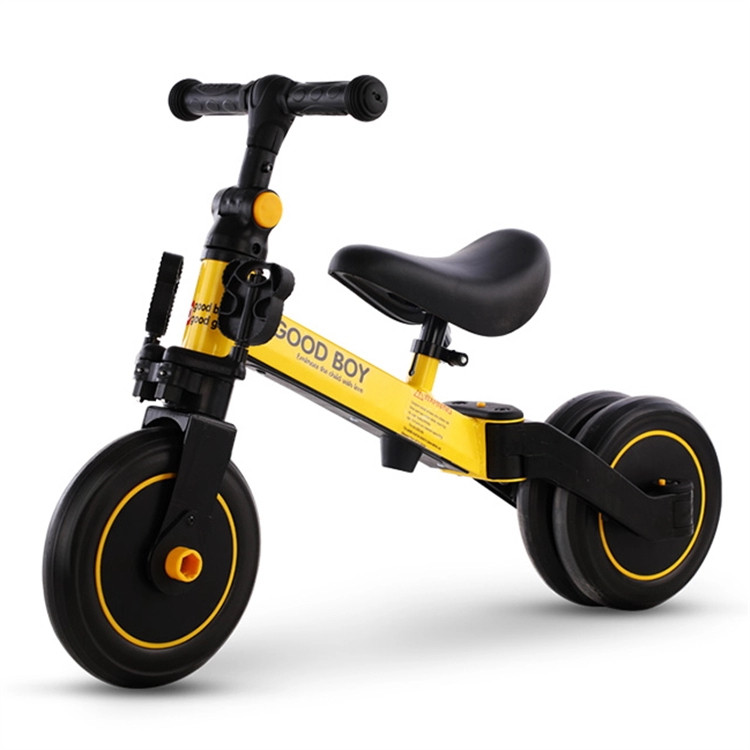 Eco Toys Geel 4-in-1 Loopfiets