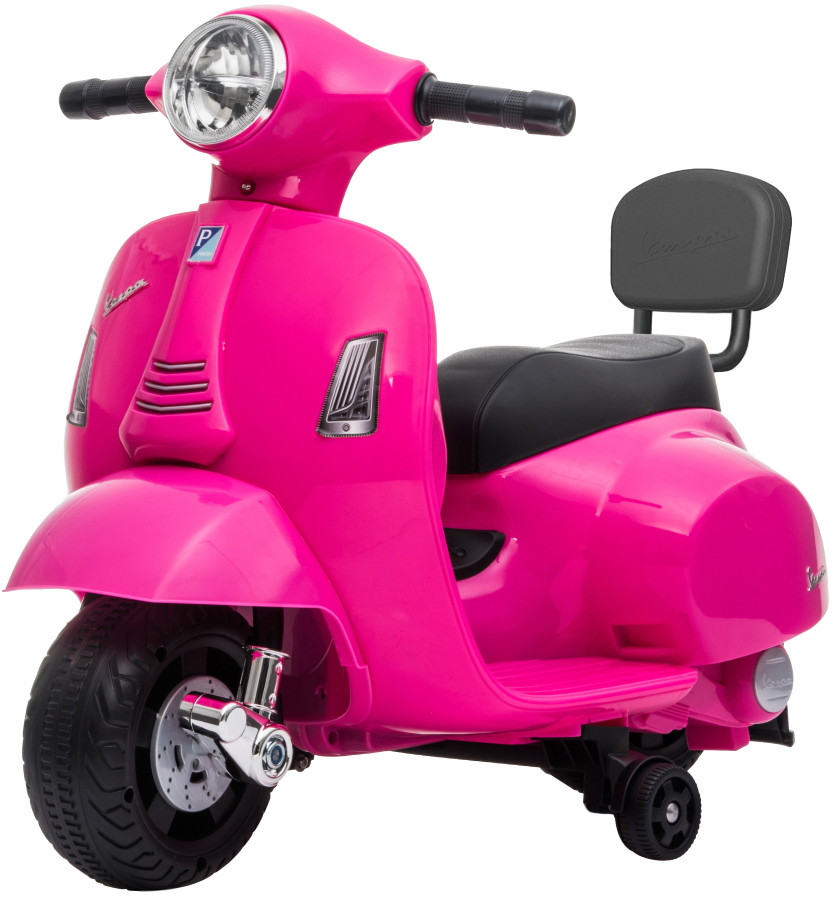 Eco Toys Roze 1,5-3 jaar Elektrische Vespa Scooter