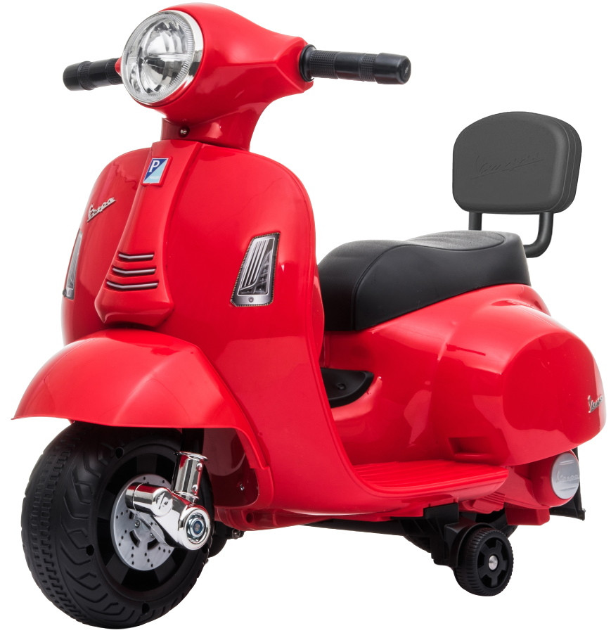 Eco Toys Rood 1,5-3 jaar Elektrische Vespa Scooter
