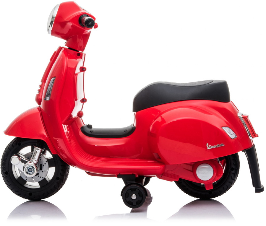 Eco Toys Rood 1,5-3 jaar Elektrische Vespa Scooter