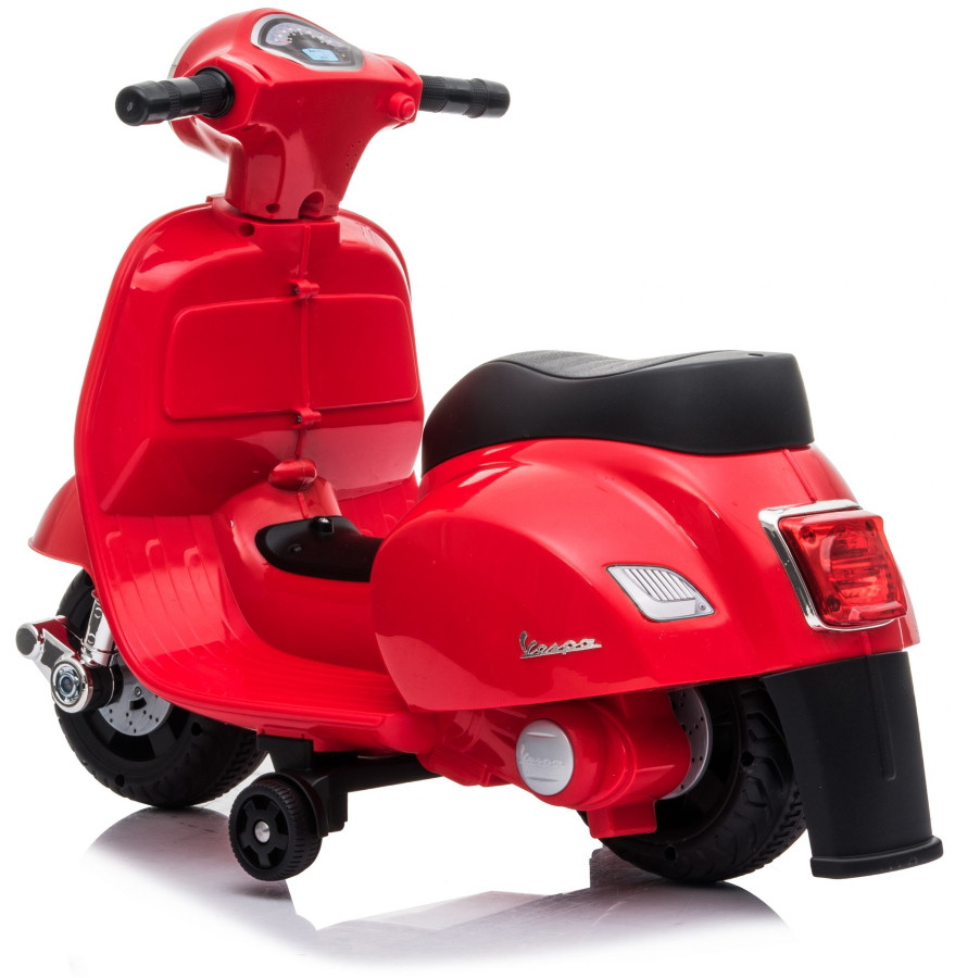 Eco Toys Rood 1,5-3 jaar Elektrische Vespa Scooter