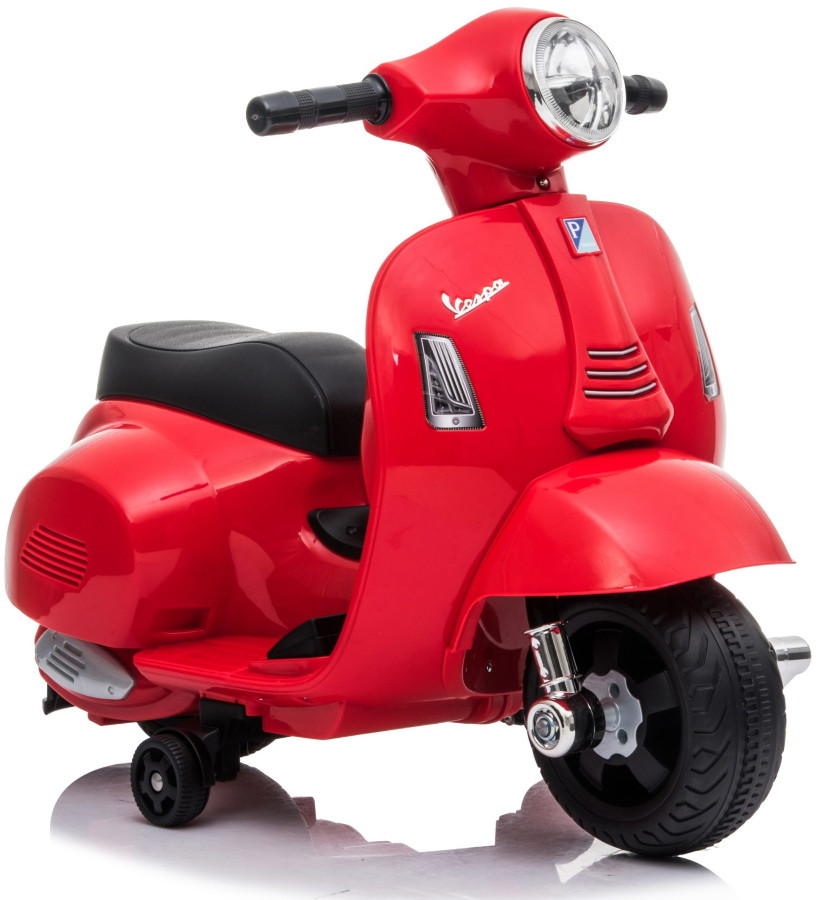 Eco Toys Rood 1,5-3 jaar Elektrische Vespa Scooter