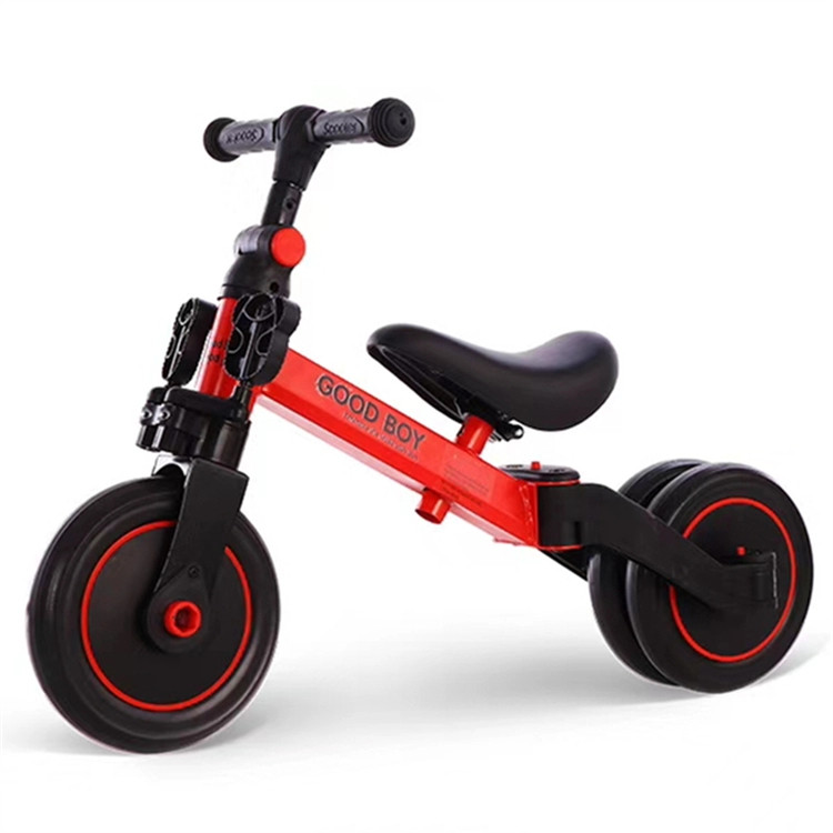 Eco Toys Rood 4-in-1 Loopfiets