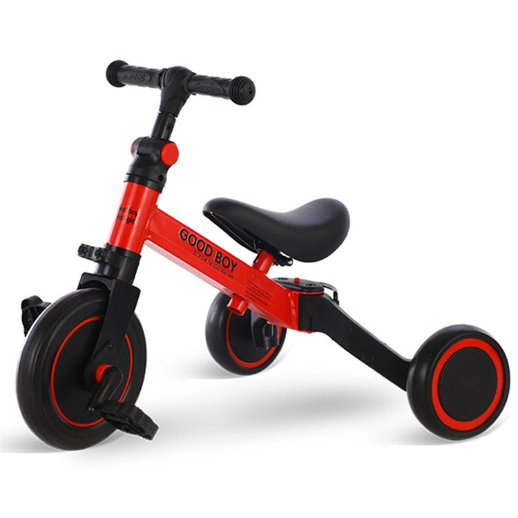 Eco Toys Rood 4-in-1 Loopfiets