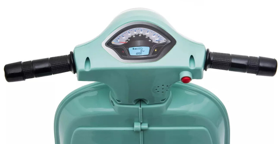 Eco Toys Wit 1,5-3 jaar Elektrische Vespa Scooter