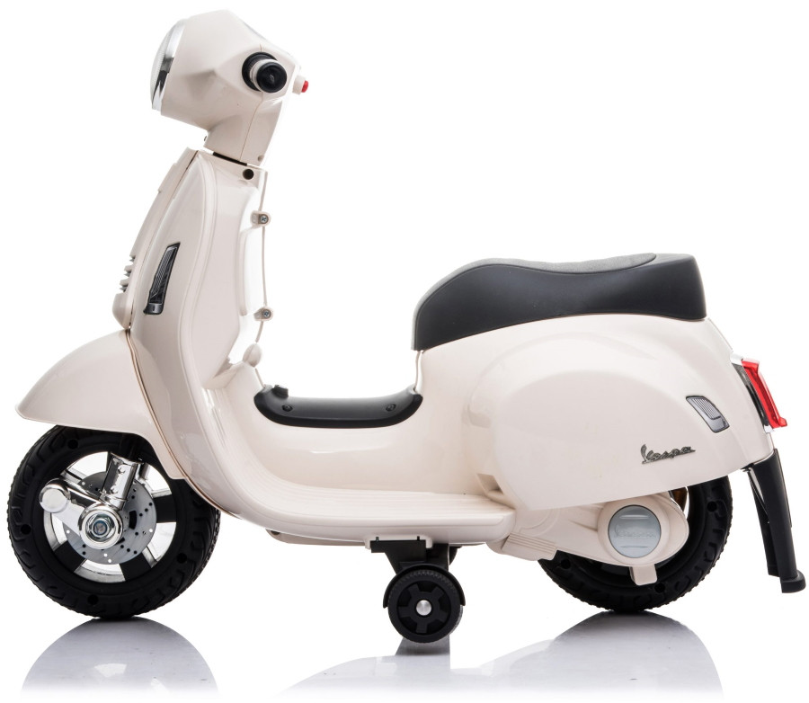 Eco Toys Wit 1,5-3 jaar Elektrische Vespa Scooter