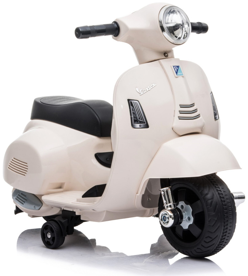 Eco Toys Wit 1,5-3 jaar Elektrische Vespa Scooter