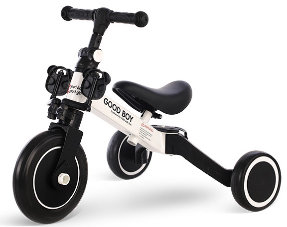 Eco Toys Wit 4-in-1 Loopfiets