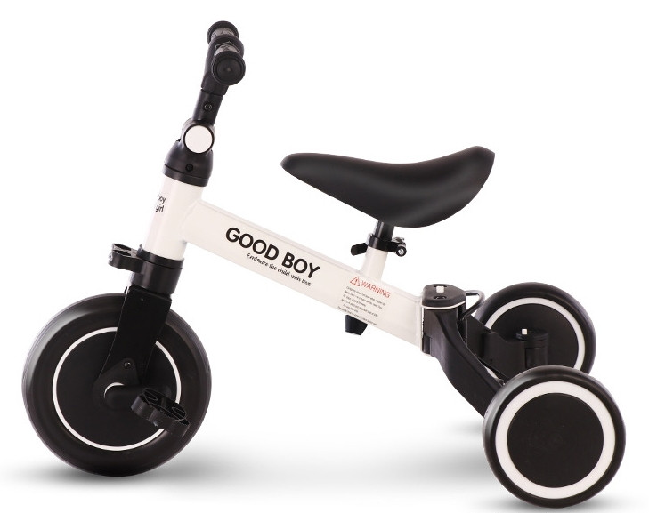 Eco Toys Wit 4-in-1 Loopfiets