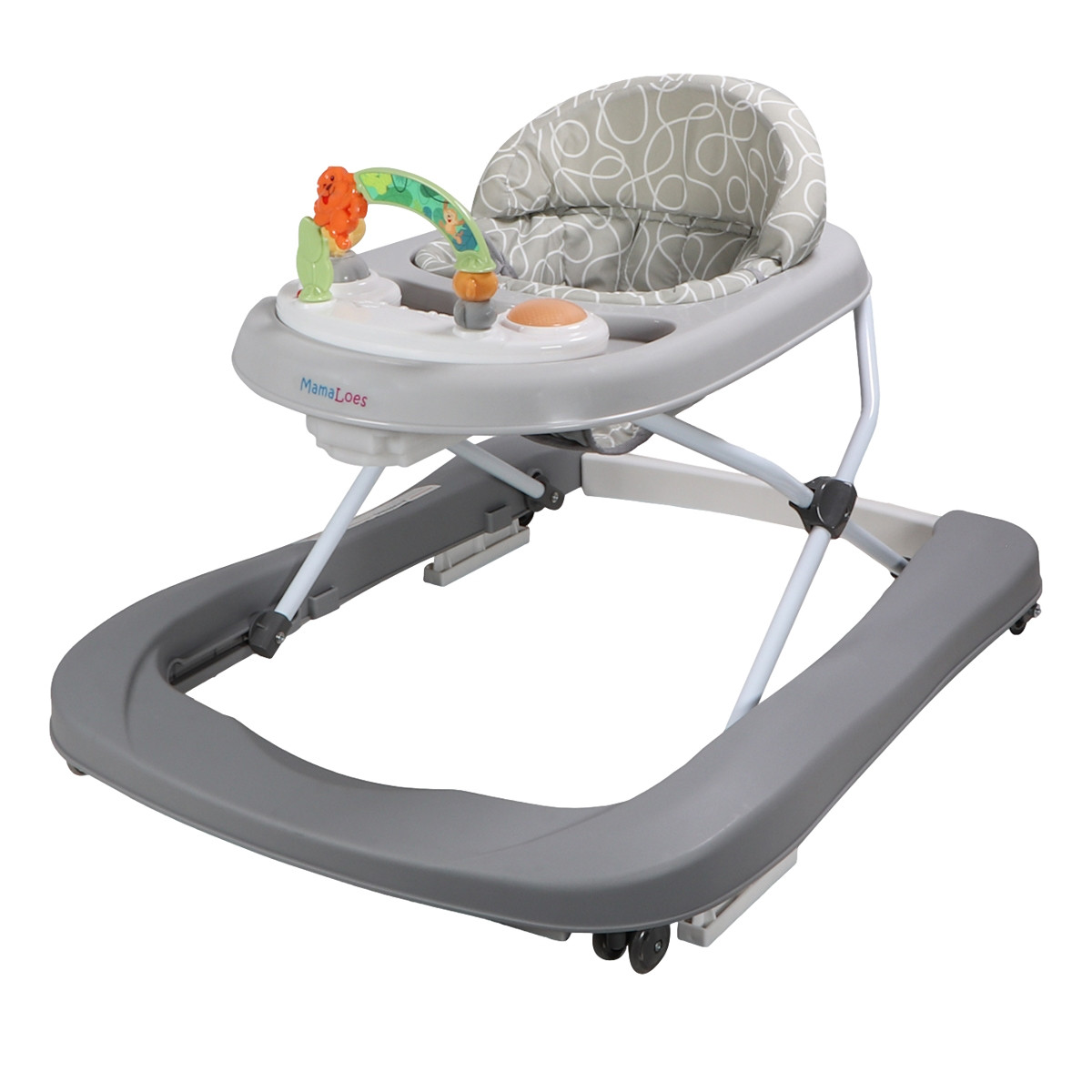 MamaLoes Evi Grijs Loopstoel