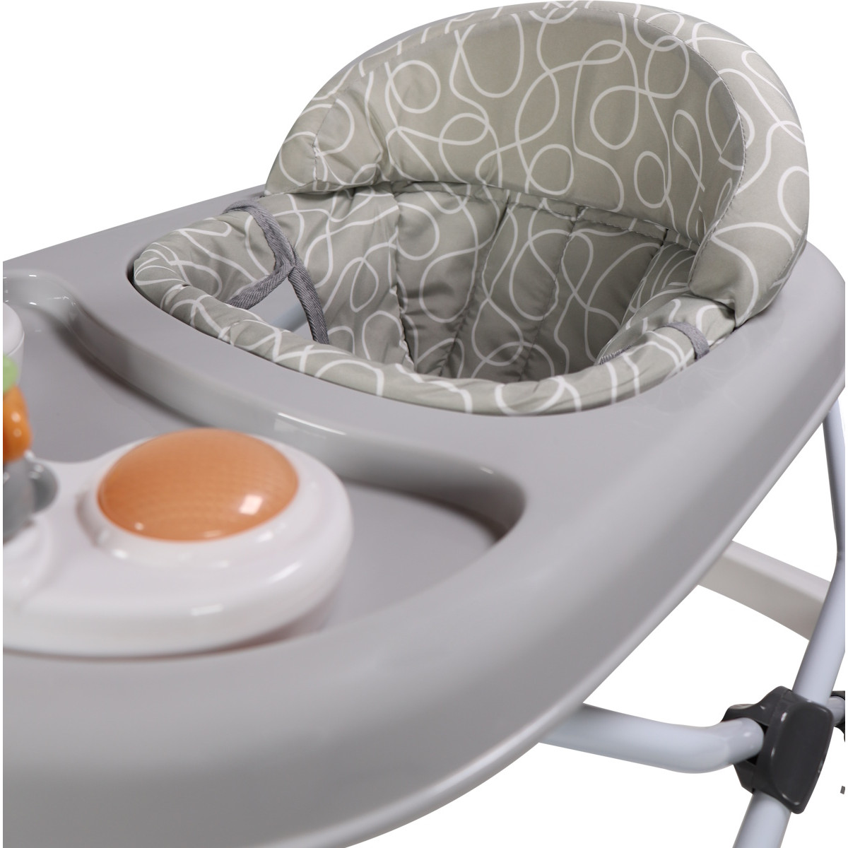 MamaLoes Evi Grijs Loopstoel