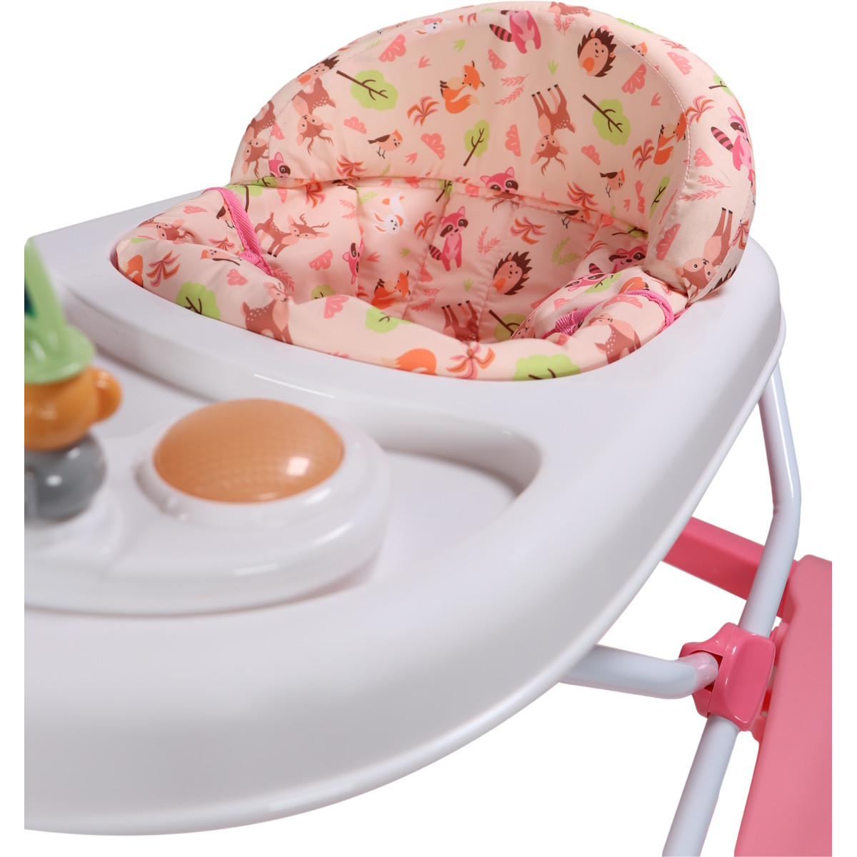 MamaLoes Evi Roze Loopstoel