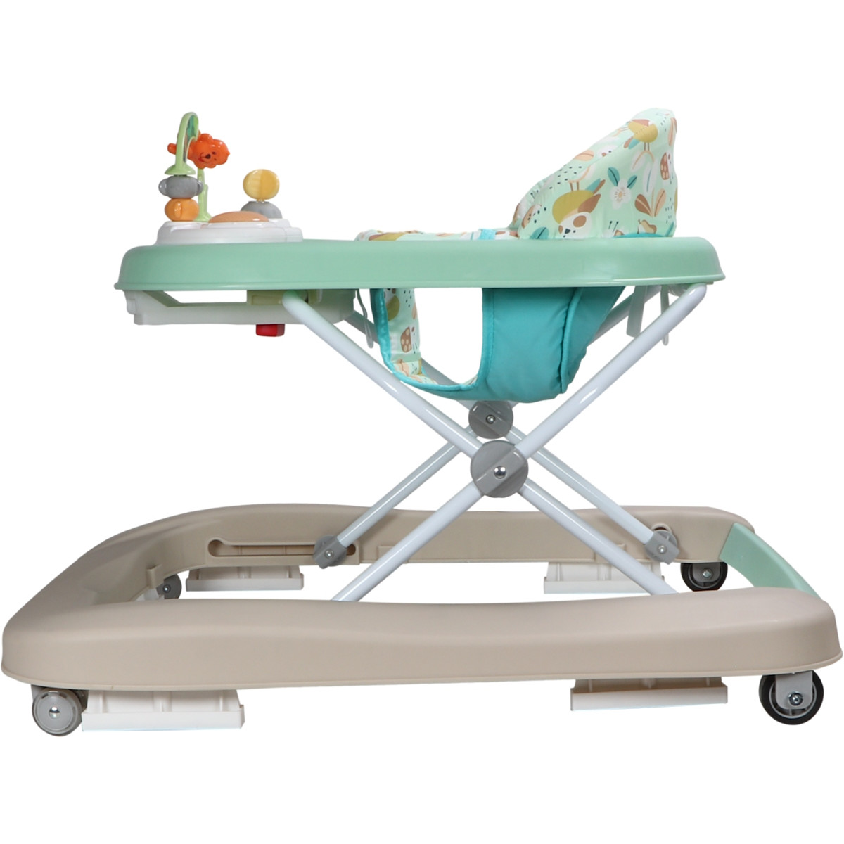 MamaLoes Evi Stone Green Loopstoel