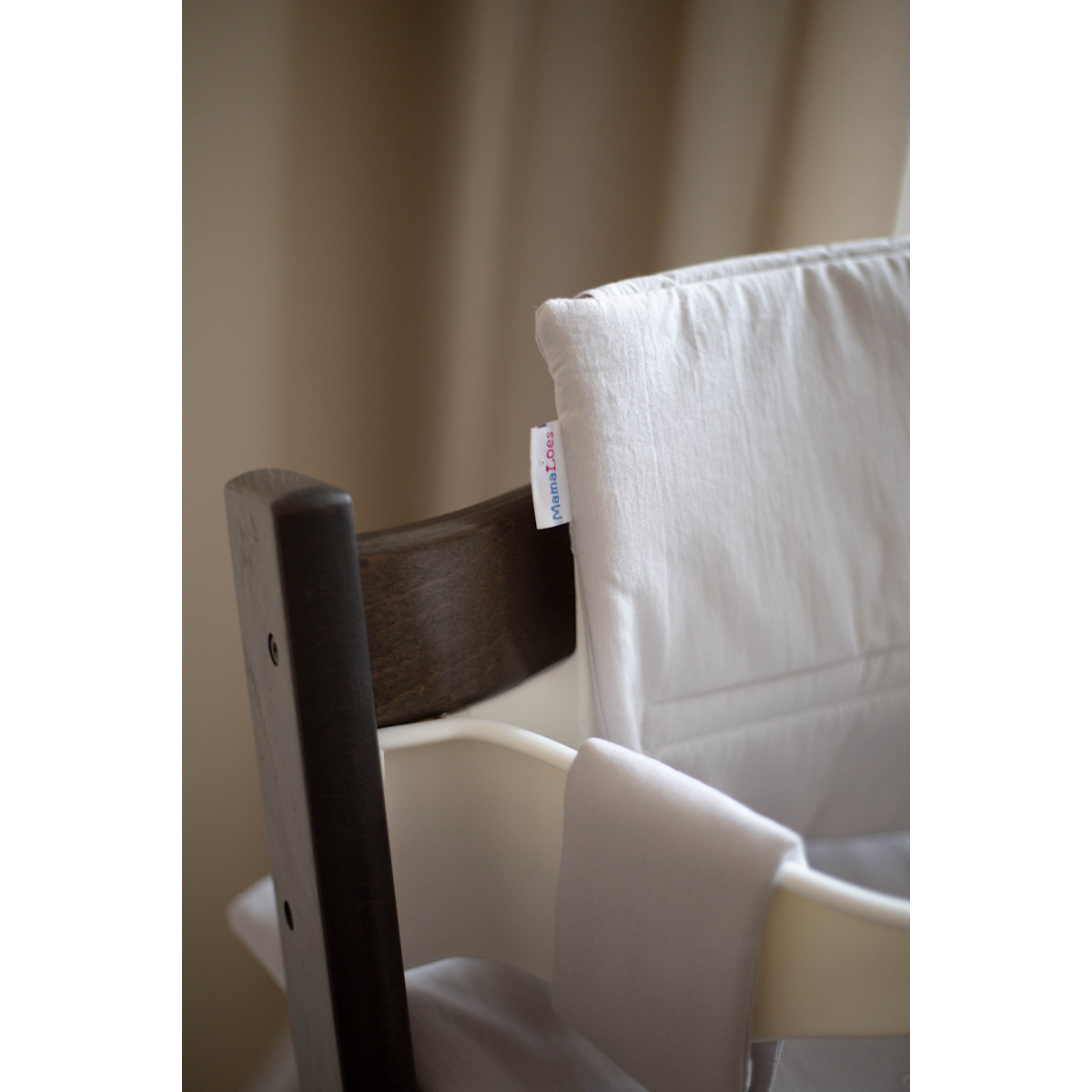 MamaLoes Grijs Meegroei Stoelverkleiner