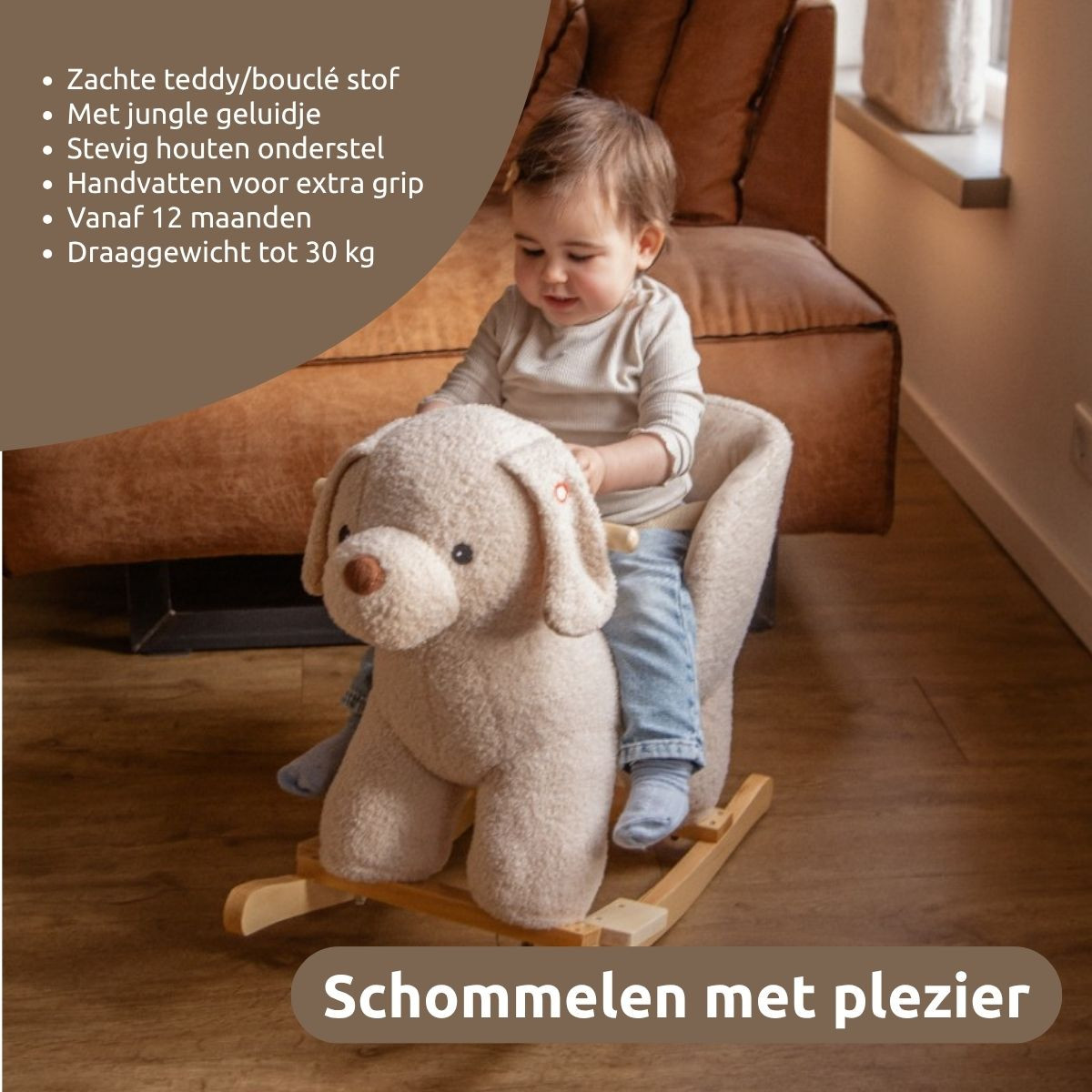 MamaLoes Hond Hummel Bouclé Hobbeldier