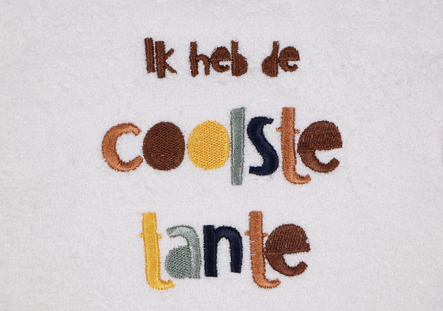 MamaLoes Ik Heb De Coolste Tante Slab