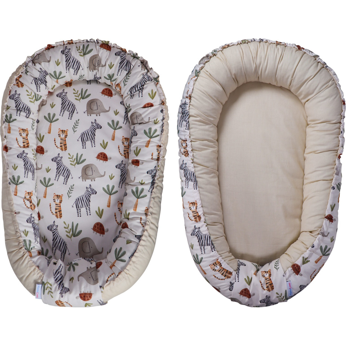 MamaLoes Jungle Omkeerbaar Babynest