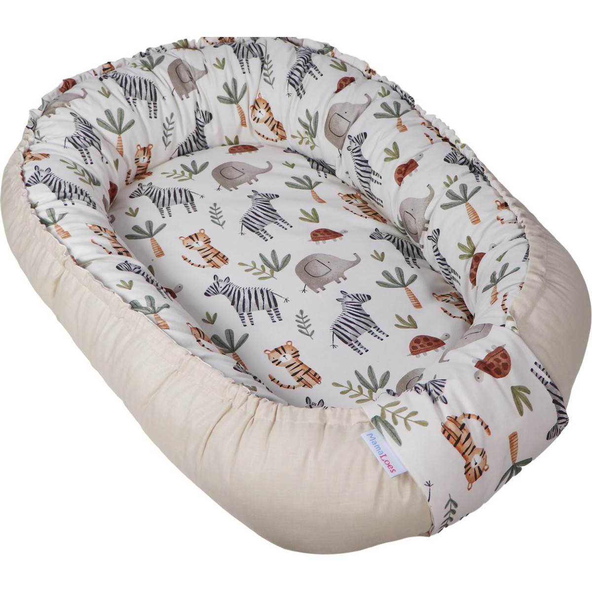MamaLoes Jungle Omkeerbaar Babynest