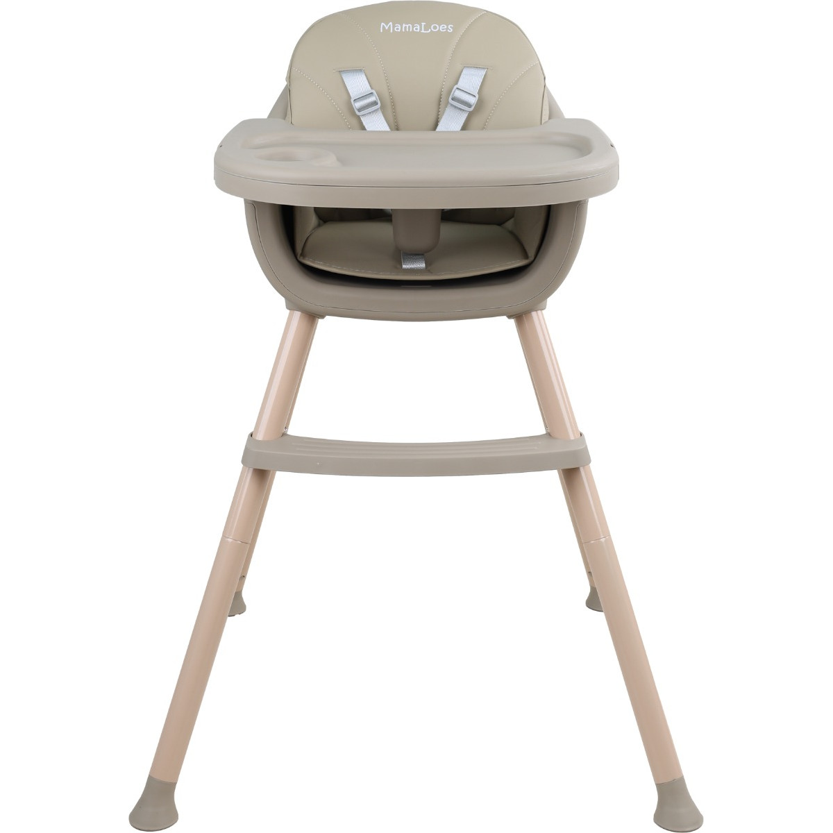 MamaLoes Lily Taupe Kinderstoel