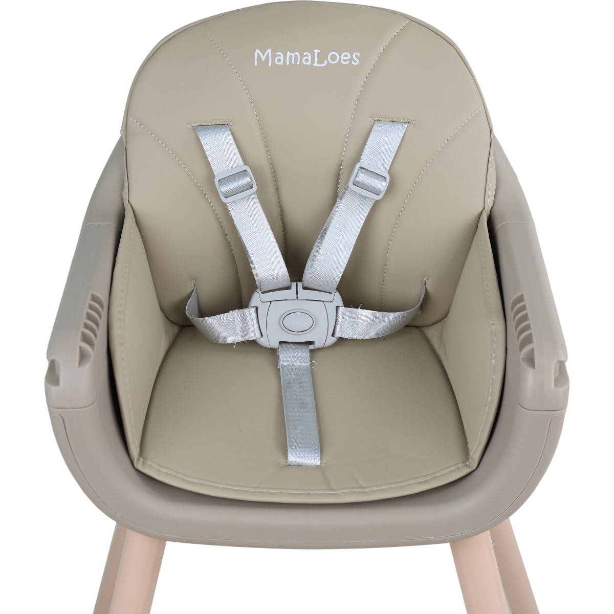MamaLoes Lily Taupe Kinderstoel