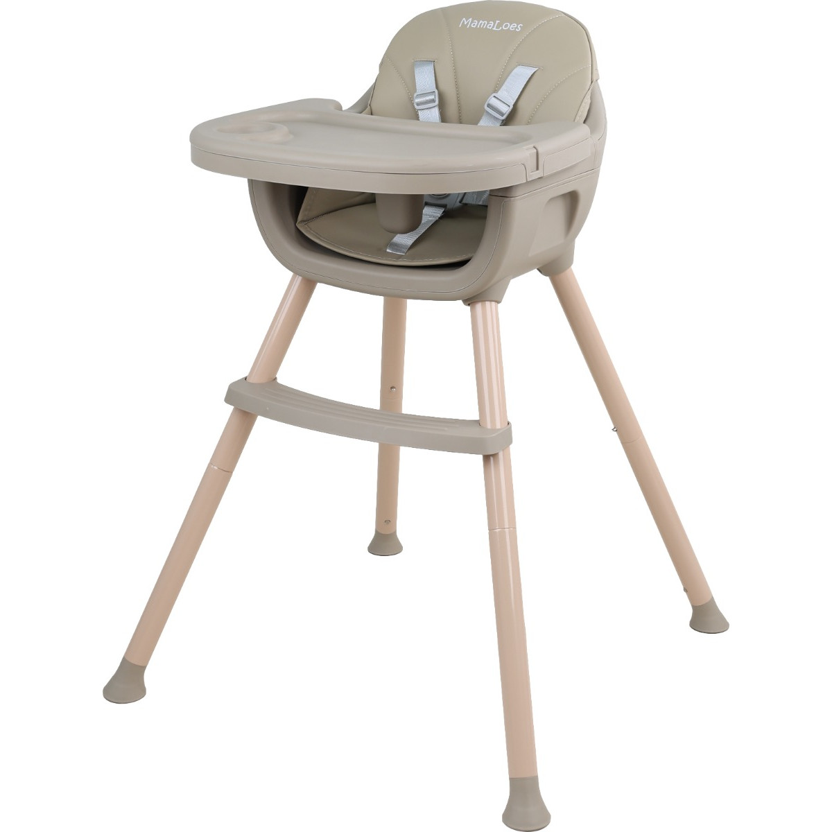 MamaLoes Lily Taupe Kinderstoel
