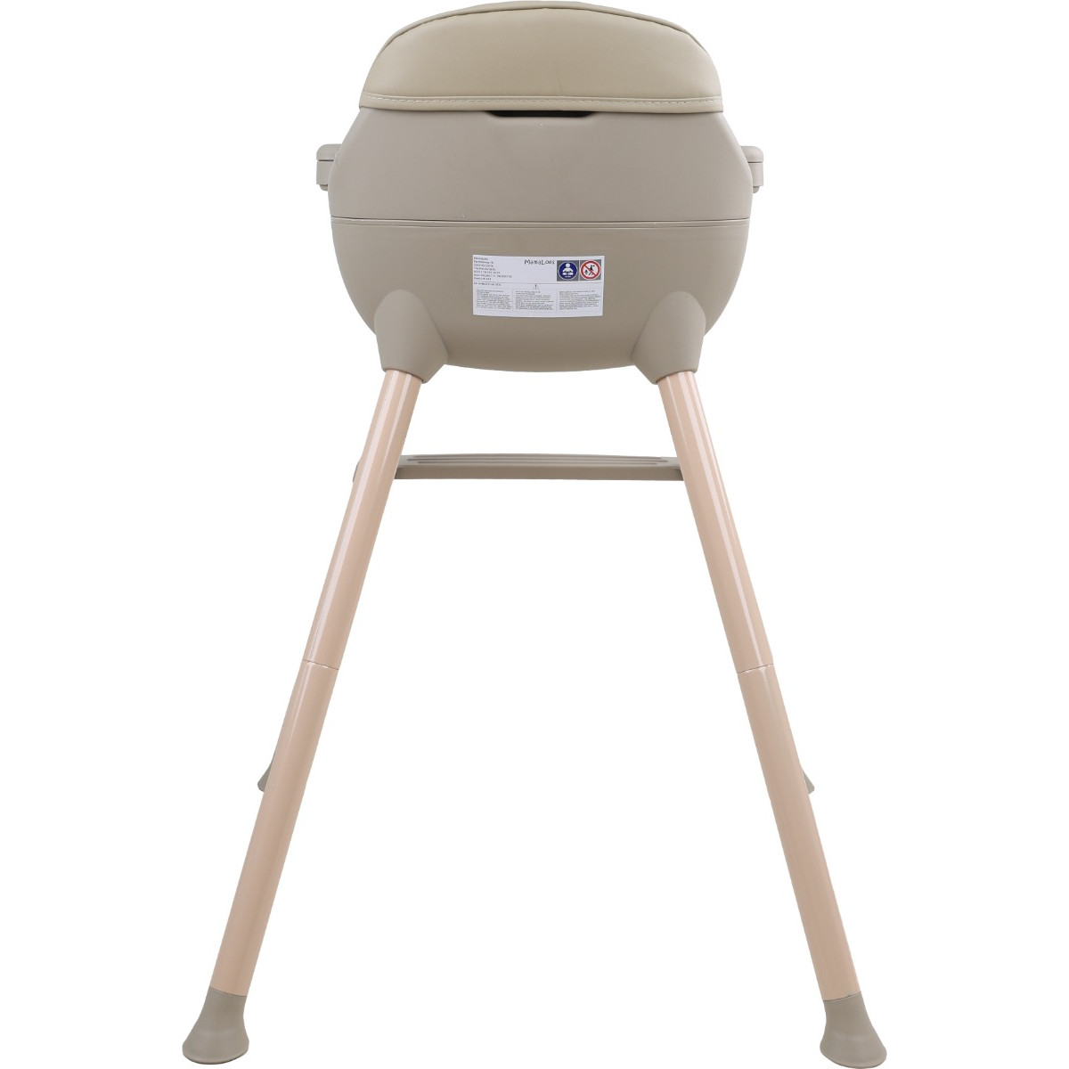 MamaLoes Lily Taupe Kinderstoel