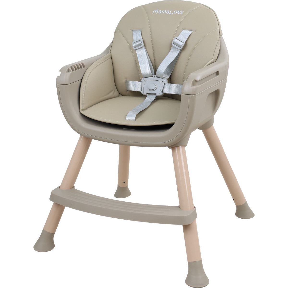 MamaLoes Lily Taupe Kinderstoel