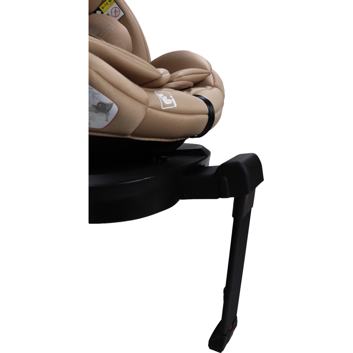 MamaLoes Lio Nougat 40-150 cm 360° i-Size Autostoel - Set van 2