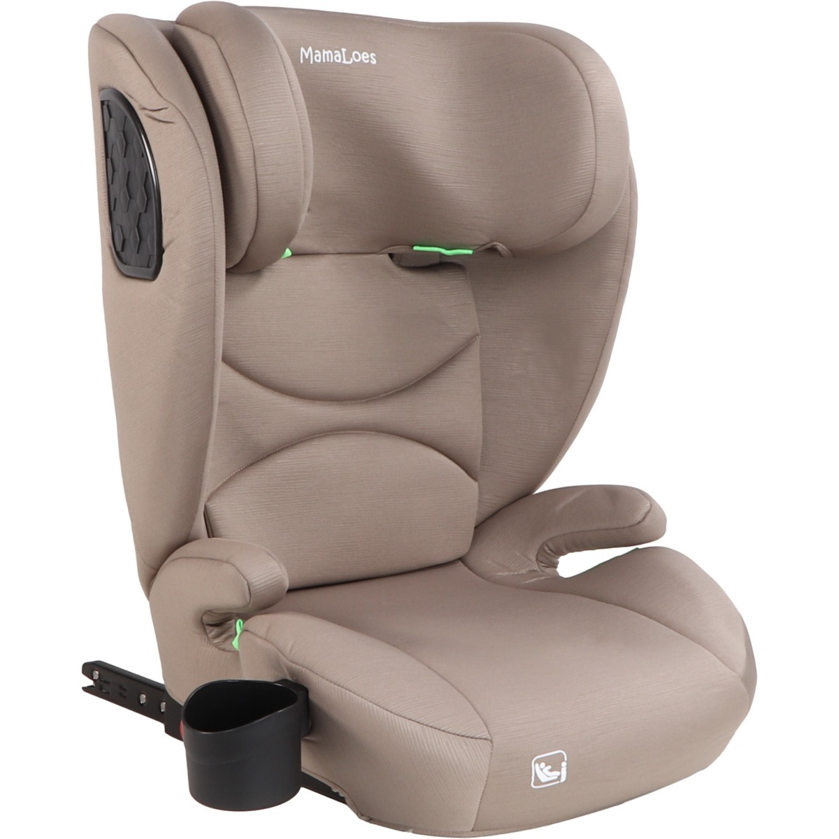 MamaLoes Liv Taupe Isofix 100-150 cm i-Size Autostoel