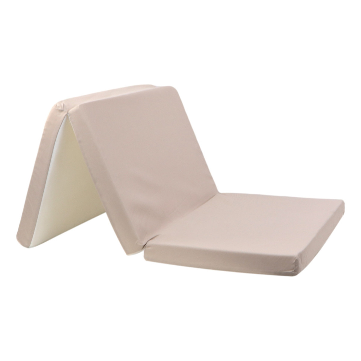 MamaLoes Mara Beige 60x120 cm Opvouwbaar Matras in Tas