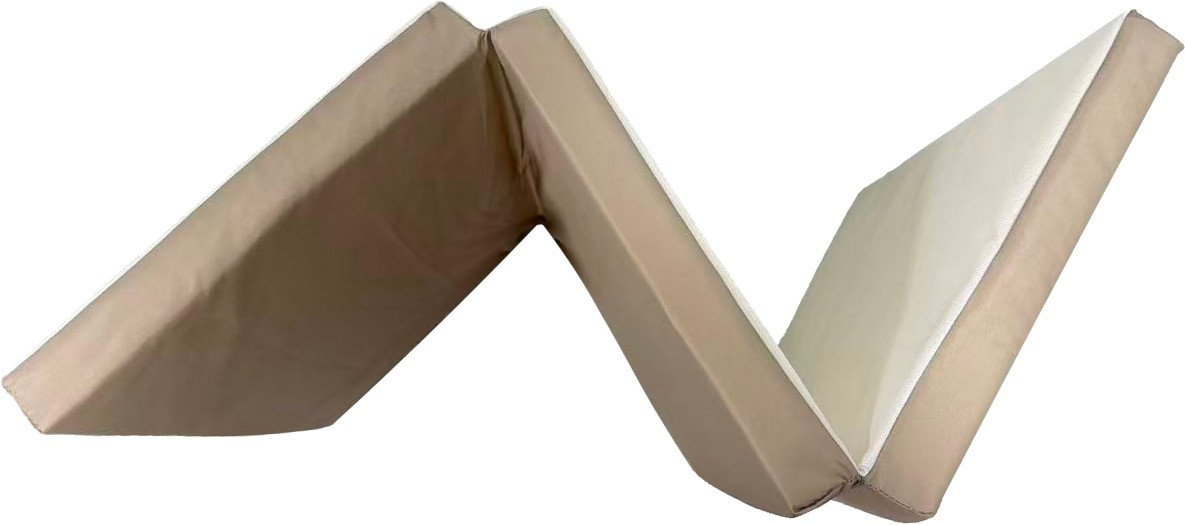 MamaLoes Mara Beige 60x120 cm Opvouwbaar Matras in Tas