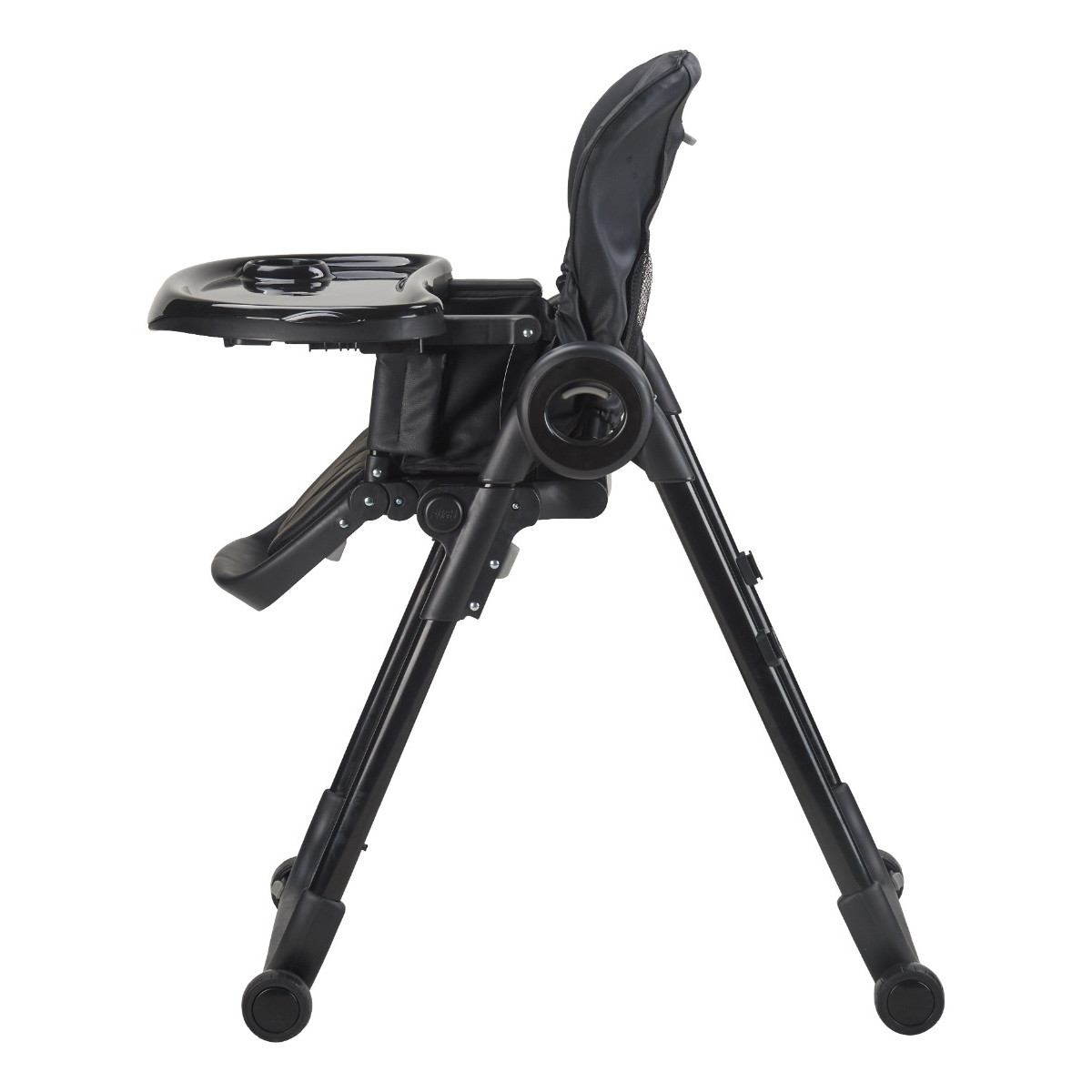 MamaLoes Mason Zwart Kinderstoel