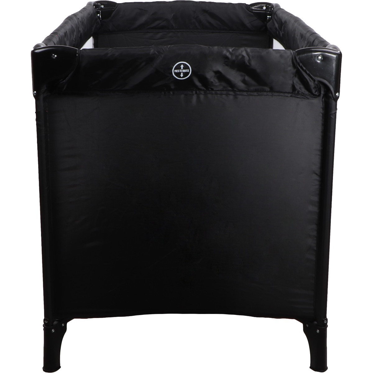 MamaLoes Mex Zwart Hoog Campingbed