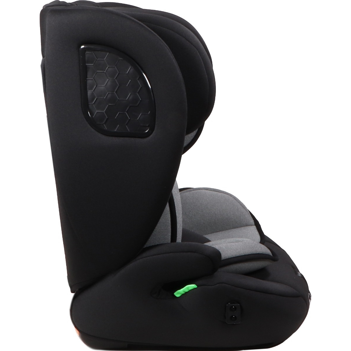 MamaLoes Mick Zwart/Grijs 76-150 cm i-Size Autostoel