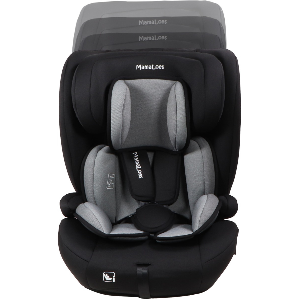 MamaLoes Mick Taupe Isofix 76-150 cm i-Size Autostoel