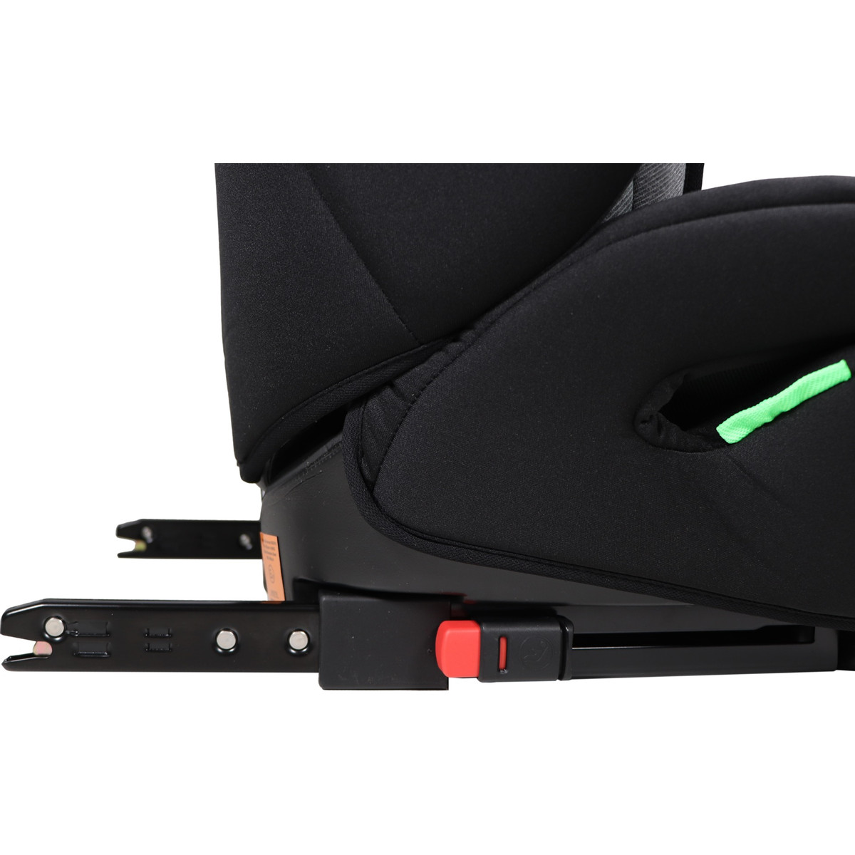 MamaLoes Mick Zwart/Grijs Isofix 76-150 cm i-Size Autostoel