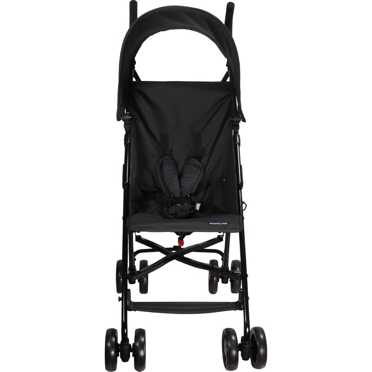MamaLoes Milan Zwart 1 Stand Buggy