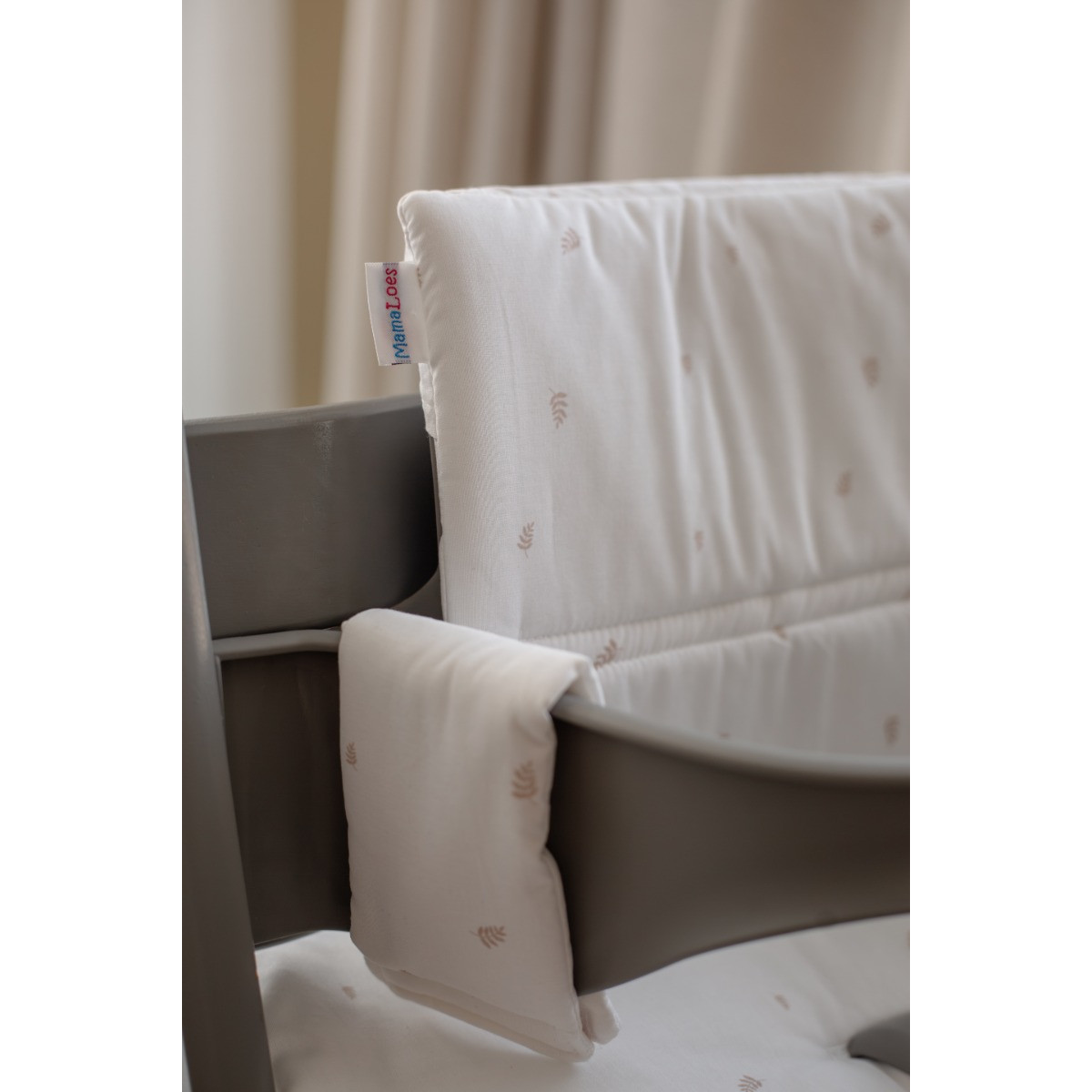 MamaLoes Natuur Ecru Meegroei Stoelverkleiner