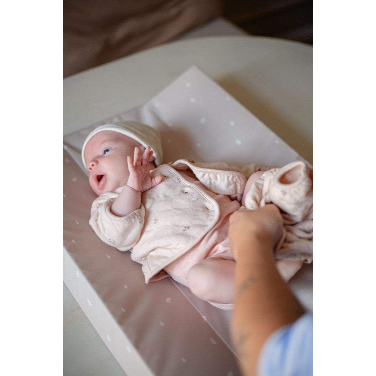 MamaLoes Natuur Nougat Aankleedkussen