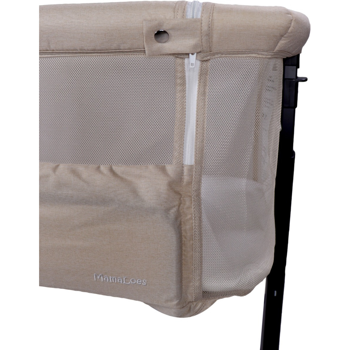 MamaLoes Noé Beige Co-Sleeper Wieg aan Bed