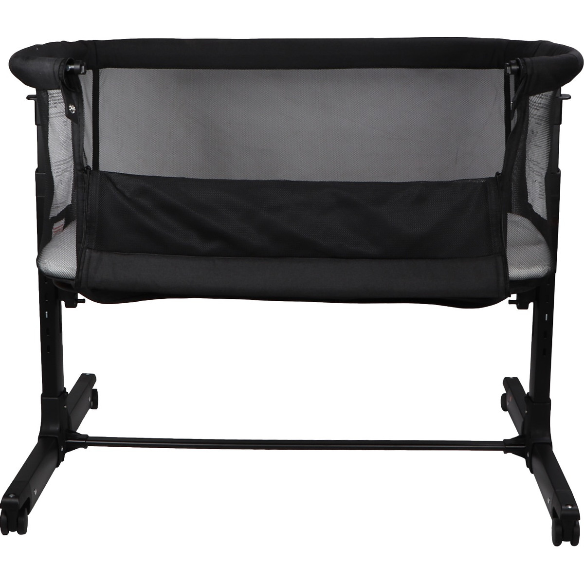 MamaLoes Noé Zwart Co-Sleeper Wieg aan Bed