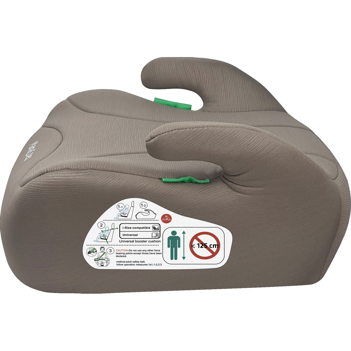 MamaLoes Noor Taupe 125-150 cm i-Size Booster